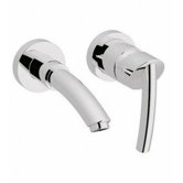 Tenso Wall Mounted Bathroom Faucet with Single Handle