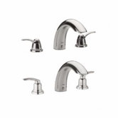 Talia Double Handle Deck Mount Roman Tub Faucet Trim