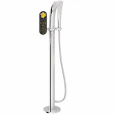 Ondus Floor Mount Digital Roman Tub Filler with Handshower