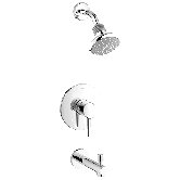 Concetto Pressure Balance Valve Bathroom Combination