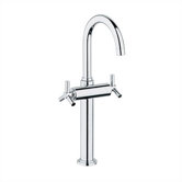 Atrio Single Hole Vessel Faucet with Double Cross Handles