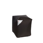 Cube Two Tone Beanbag in Black/Green