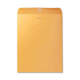Clasp Envelopes,28 lb.,12"x15-1/2",100 per Box,Brown Kraft