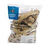 Rubber Bands, Size 107, 1 lb Bag, Natural Crepe
