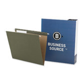 Hanging Folder, 1/3 Tab Cut, Letter, Standard Green
