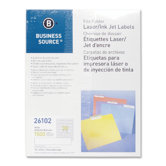 Label, File Folder, Laser/Inkjet, 1500 per Pack, White