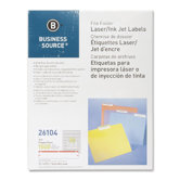 Label, File Folder, Laser/Inkjet, 1500 per Pack, Red