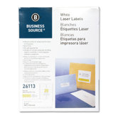 Mailing Labels, Laser, 1"x4", 5000 per Pack, White