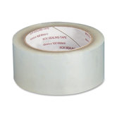 Sealing Tape, 1.6 mil, 2"x55 Yards, 6 Count, Clear