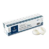 Invisible Tape, 0.75" x 1000", 1" Core, Writable Surface, Split Resistant, Tear Resistant, 12 per Pack