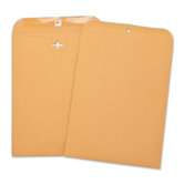 Hvy-duty Clasp Envelopes,8-3/4"x11-1/2",100 per Box,Brown Kraft