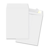 Open-End Envelopes, Plain, 9"x12", 100 per Box, White