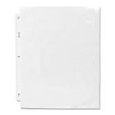 Sheet Protectors,T op Load, 3HP, 2.0mil, 11"x9", 200 per Pack, Clear