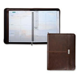 Weekly Planner,Jan-Dec,2PPW,8-1/2"x11" Pad,BN Cvr, 2013