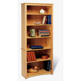 77" H Sonoma Six Shelf Bookcase