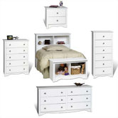 White Monterey Headboard Bedroom Collection