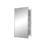Basic Styleline Recessed Cabinet in White Baked Enamel