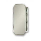 Metro Beveled Mirror Cabinet with Three Shelves