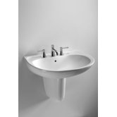 Supreme Wall Mount Bathroom Sink with 4" Centers