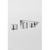 Double Handle Deck Mount Tub Only Faucet Upton