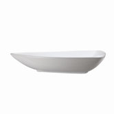 Classically Redefined Triangular Vessel Sink in White