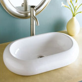 Classically Redefined 22.25"x15.5" Oval Vessel Sink