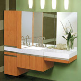 Eastridge Vanity Set with Compatible Cabinets and Drawers