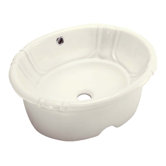 Classically Redefined 19" Drop-In Bathroom Sink Lavatory with Overflow
