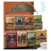 Tea Rack, 3 Boxes Each of 8 Flavors of Tea