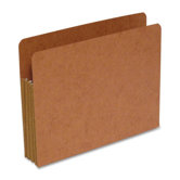 Clutch Pocket, Letter, 3.5" Exp, 25/BX, Ginger