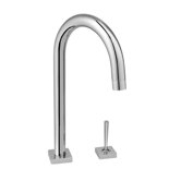 Cayenne One Handle Widespread Kitchen Faucet with Lever Handle