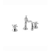 Victorian Widespread Bathroom Faucet with Double Cross Handles
