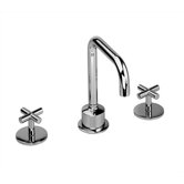 Iq Widespread Bathroom Faucet with Double Cross Handles