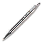 Ballpoint Pen/Stylus,Retractable,Medium Point,4-1/8",Silver