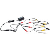 4-in-1 Power Adapter with 4 Din to BNC Power Cables