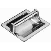 Futura Recessed Paper Holder in Polished Chrome