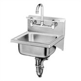 16" x 15" Wall Mounted Laundry Sink