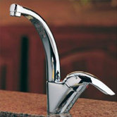 Allure Single-Lever Side Handle Single Hole Kitchen Faucet