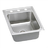 Lustertone Gourmet 17" x 22" Stainless Steel Sink Set