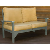Pocono Deep Seating Loveseat with Cushions