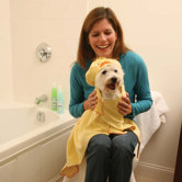 Barnyard Friends Hooded Dog Towel