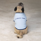 I Chase Tail Humor Dog T-shirts
