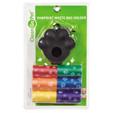 Pawprint Waste Bag Holder