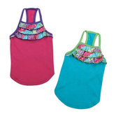 Confetti Ruffle Dog Tank