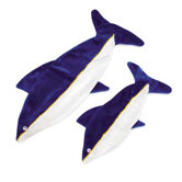 Maritime Unstuffed Shark Dog Toy