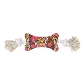 Skull-fari Bone Tugger Dog Toy