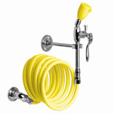 Eyesaver Wall Mounted Drench Hose with Stay Open Valve