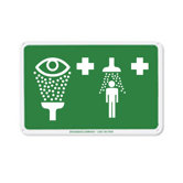 Emergency Shower and Eyewash Sign