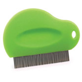 Flea Pet Comb Contoured Grip