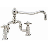 940 Series Two Handle Widespread Kitchen Faucet with Cross Handles